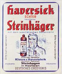 Etikett Haversiek Etikett Haversiek