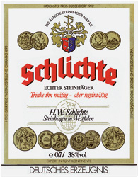 Etikett Schlichte Etikett Schlichte