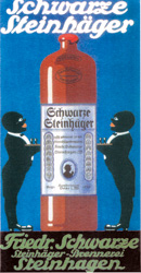 Etikett Schwarze Etikett Schwarze